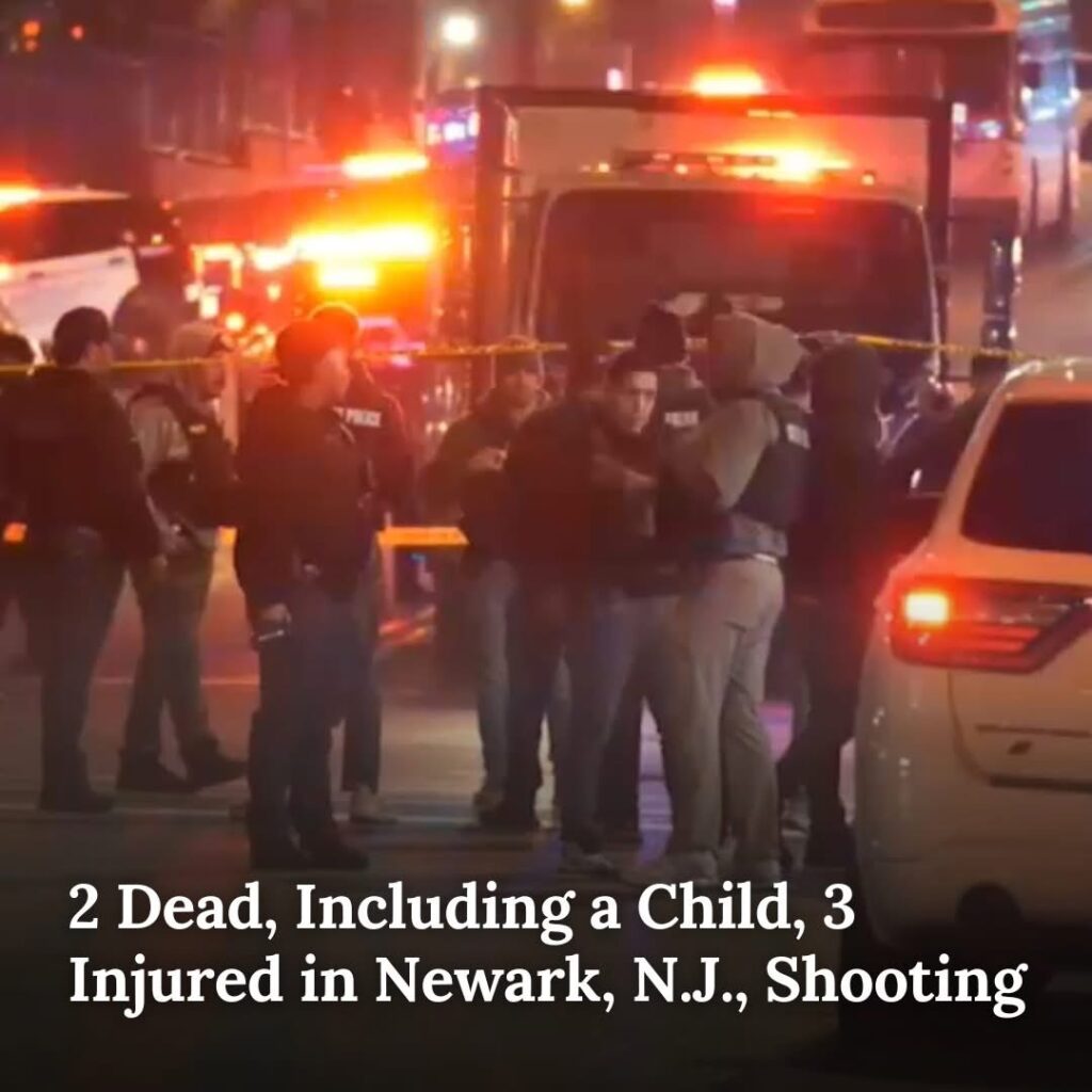 A shooting in Newark, New Jersey, killed a 10-year-old boy and a 21 ...